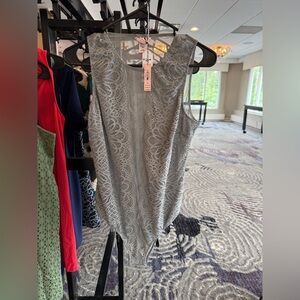 Victoria's Secret Gray Lace Top